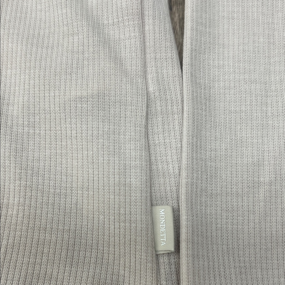 Mondetta Women's Long Sleeve Crewneck Top - Light Taupe - Picture 5 of 8
